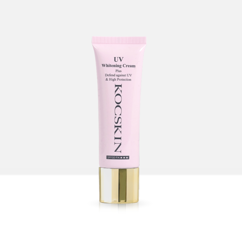 【防曬＋清潔一次搞定組】KOCSKIN 3D極緻亮白隔離防曬霜25ml(粉色)x2＋3D高濃度胺基酸潔顏乳100ml x1_4