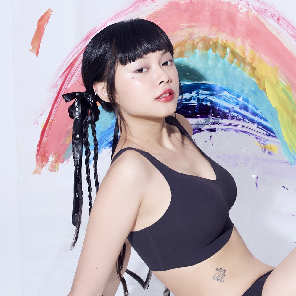 莎薇-SAVVY21 M-LL舒適無壓的BRA(黑色) QBB003BL_0