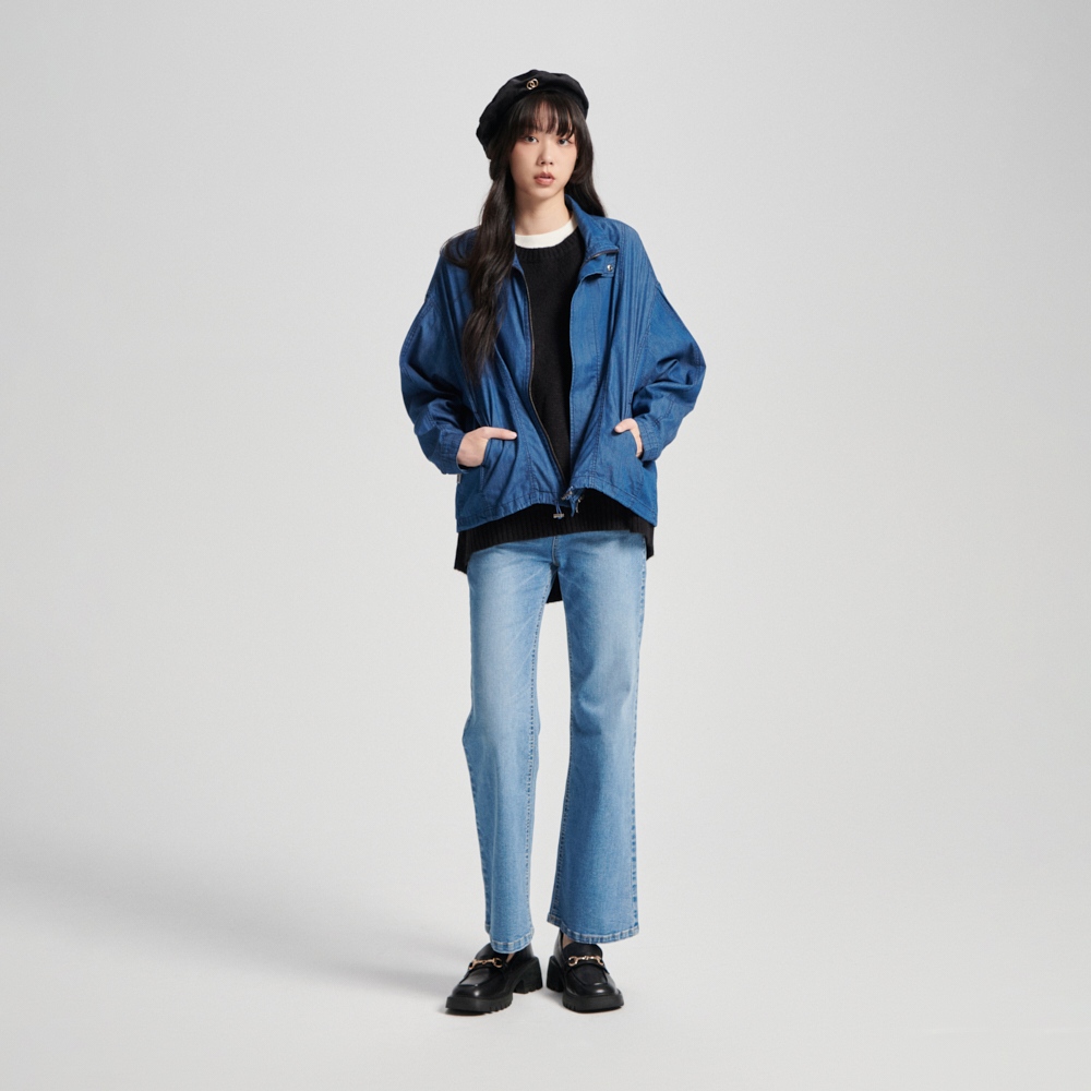 SOMETHING｜女裝｜寬版牛仔外套