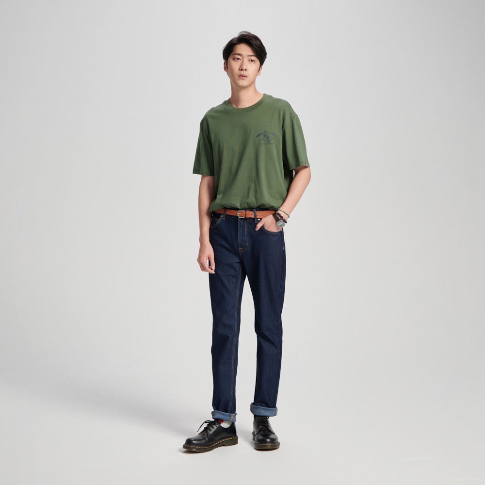 EDWIN｜BLUE TRIP｜男裝｜印地安寬版短袖T恤