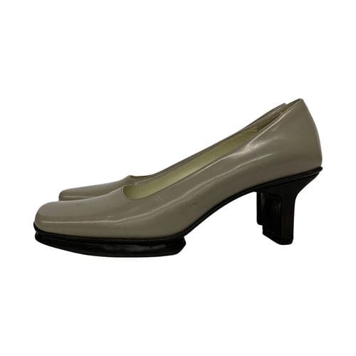 【新竹湳雅廣場店】PRADA/淺口皮鞋/36/