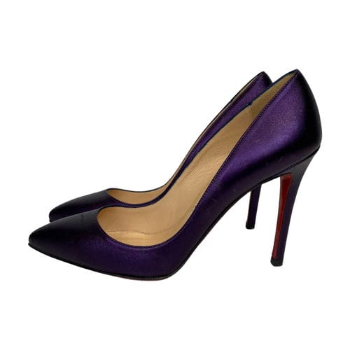 【高雄SKMPARK店】Christian Louboutin/淺口皮鞋/361/2/