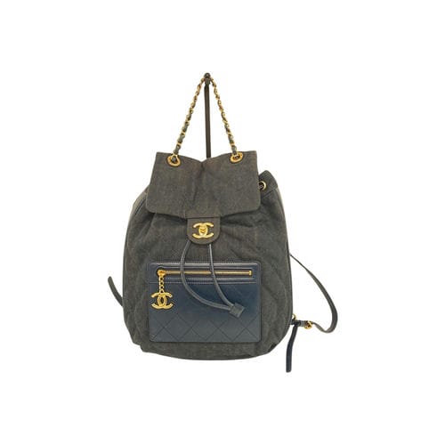 【誠品生活新店店】CHANEL/後背包//DENIM BACKPACK