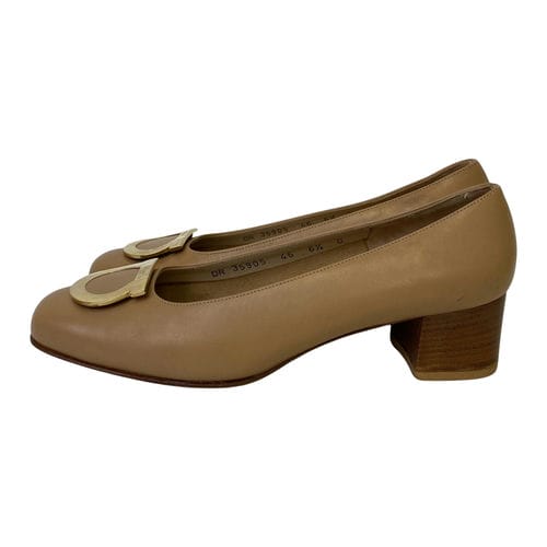 【誠品生活板橋店】Salvatore Ferragamo/淺口皮鞋/UK61/2/DR 35905 46