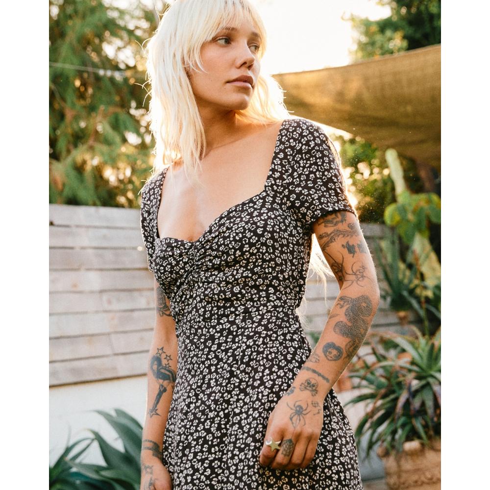 【RVCA】Heaven Sent Midi Dress 洋裝(UVJWD00191)_1