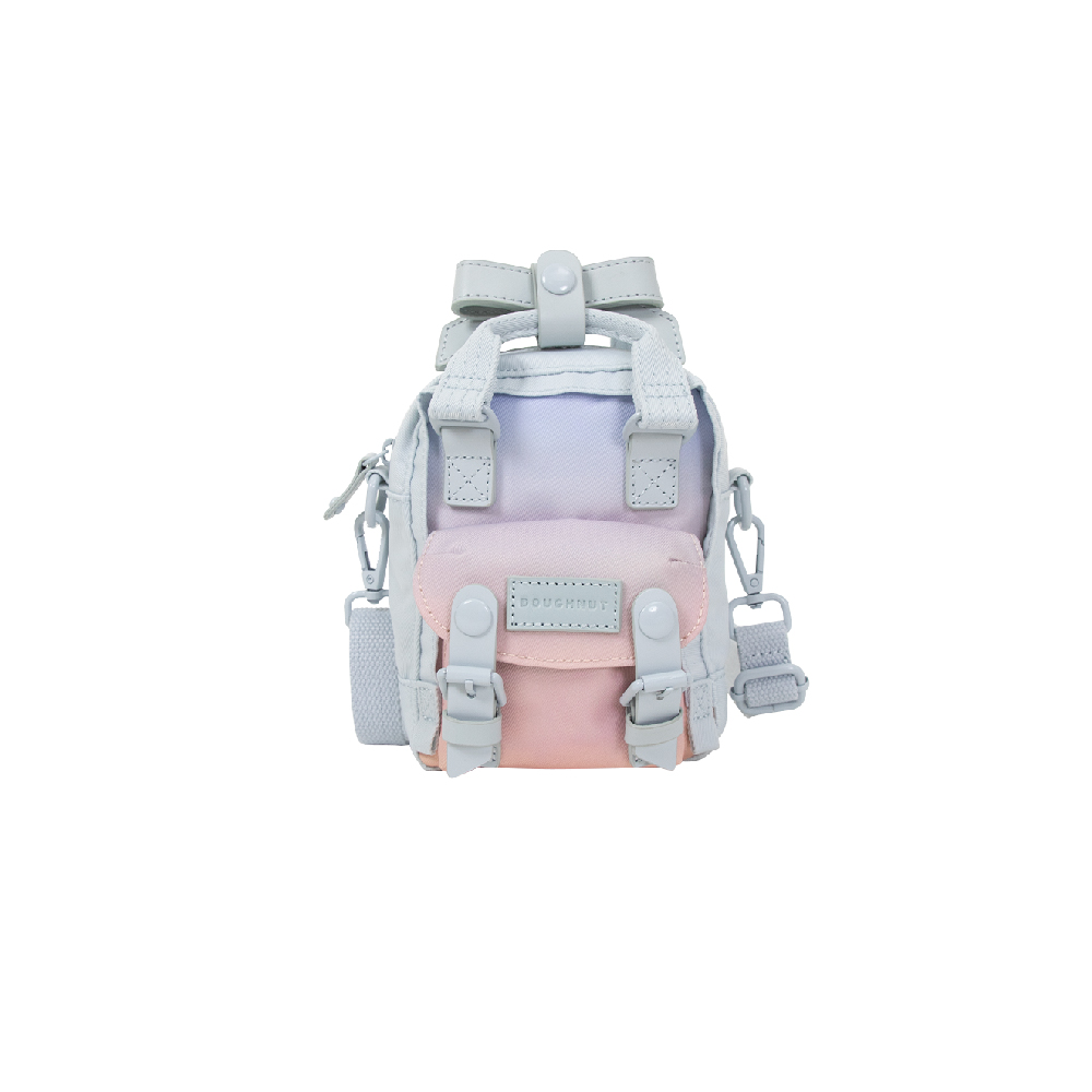 【 DOUGHNUT 】Macaroon Tiny - Sky x Ribbon Series 6.5＂藍蓮花