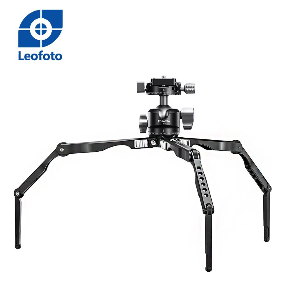 Leofoto徠圖 MT-04+LH-30R蜘蛛型三腳架_0