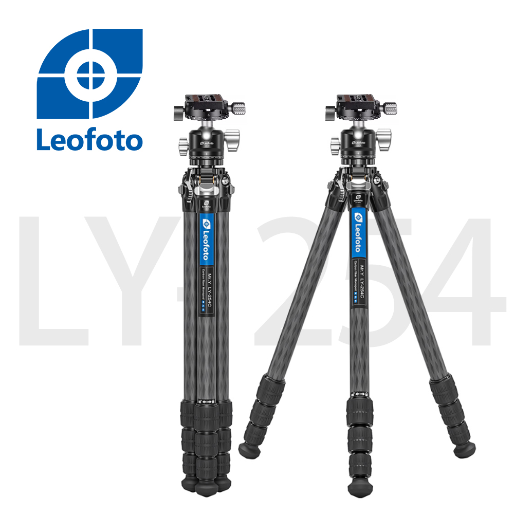 Leofoto徠圖 LY254C+LH30R氫氣系列4節碳纖維三腳架(含雲台)_0
