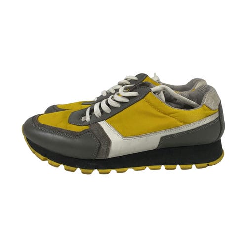 【桃園統領店】PRADA/低筒運動休閒鞋/37/3E6026
