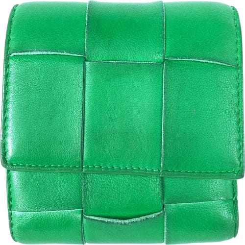 【微風南山店】BOTTEGA VENETA/對折錢包//