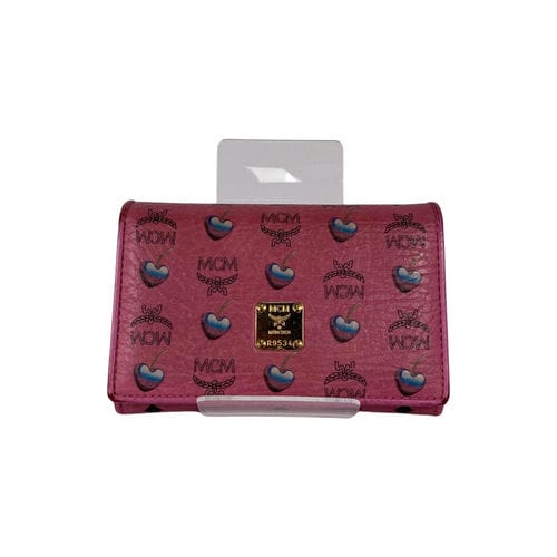 【新光三越台南中山店】MCM/對折錢包//r9534