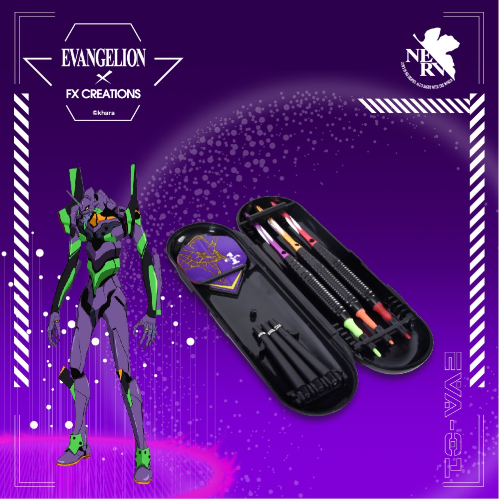 【EVA新世紀福音戰士】初號機 飛鏢組(3入) FXG295-01