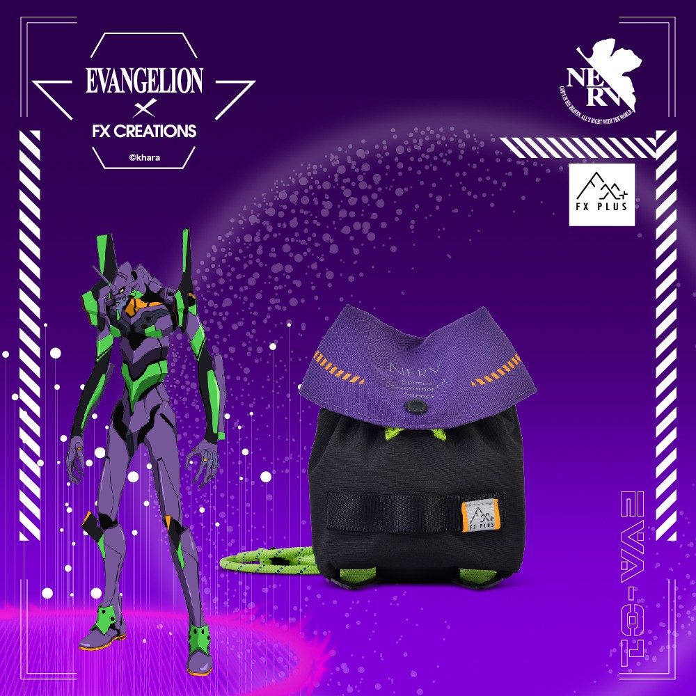 【EVA新世紀福音戰士】初號機 側背包 EVA241008-23