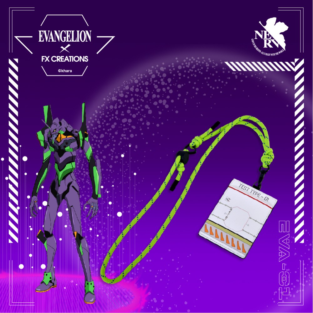 【EVA新世紀福音戰士】初號機 證件套 EVAW234004-23