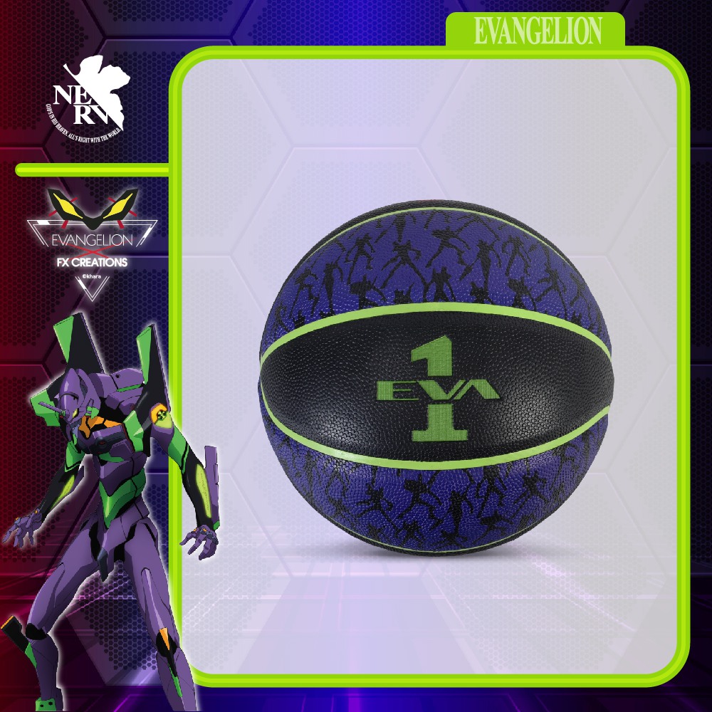 【EVA新世紀福音戰士】初號機 籃球 FXG294-23_0