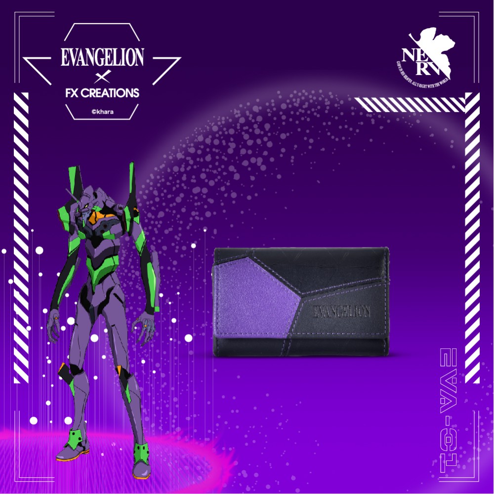 【EVA新世紀福音戰士】初號機 鑰匙包 EVAW243008-23