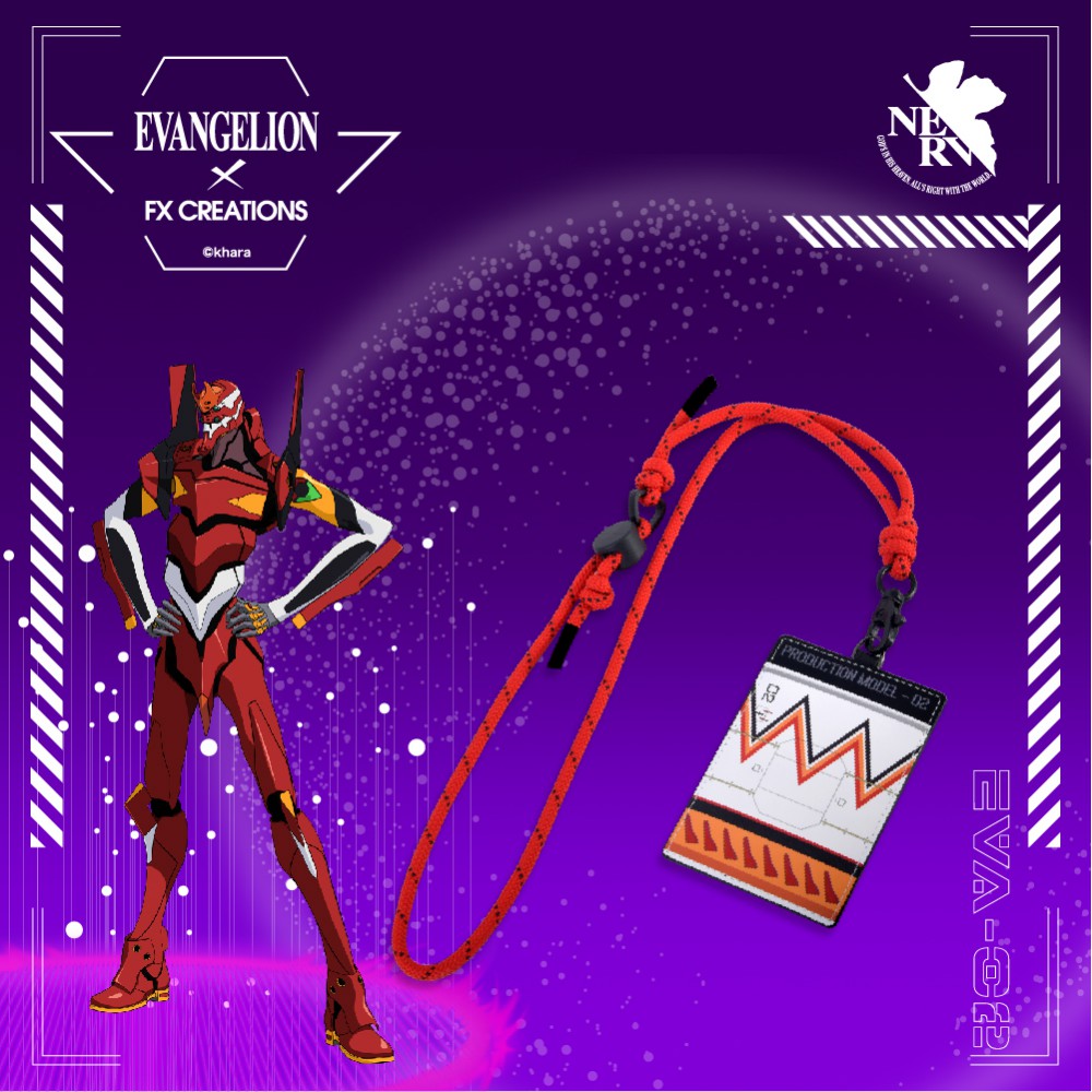 【EVA新世紀福音戰士】貳號機 證件套 EVAW234004-89