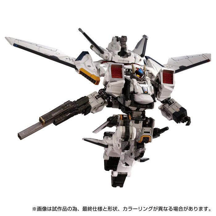 TAKARATOMY Diaclone Horus Versalter F Thrust Unit 風暴軍刀 已塗裝可動完成品_0