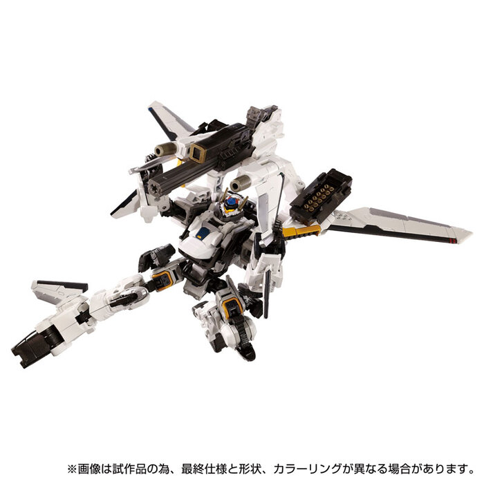 TAKARATOMY Diaclone Horus Versalter F Thrust Unit 風暴軍刀 已塗裝可動完成品_7