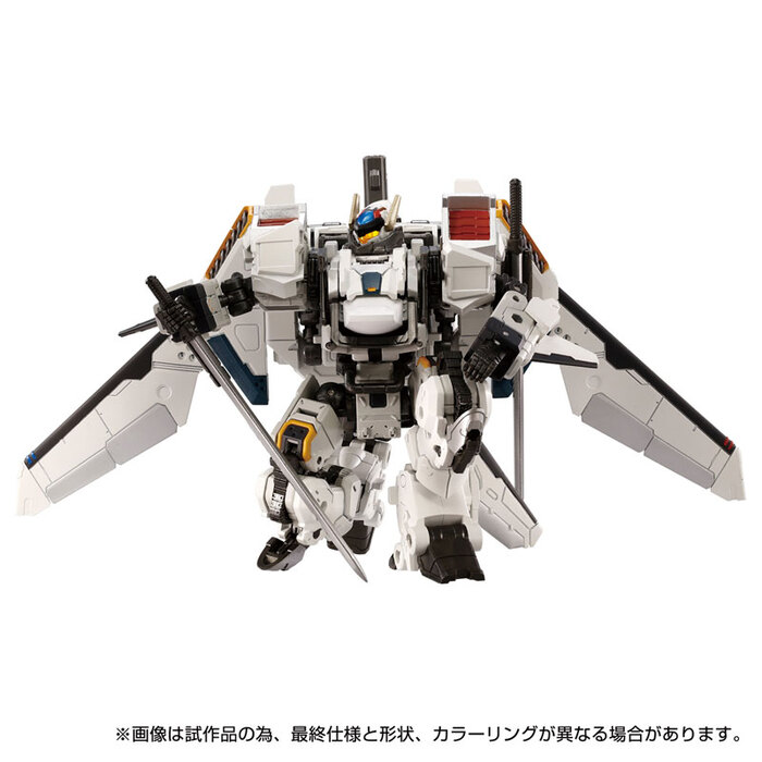 TAKARATOMY Diaclone Horus Versalter F Thrust Unit 風暴軍刀 已塗裝可動完成品_8