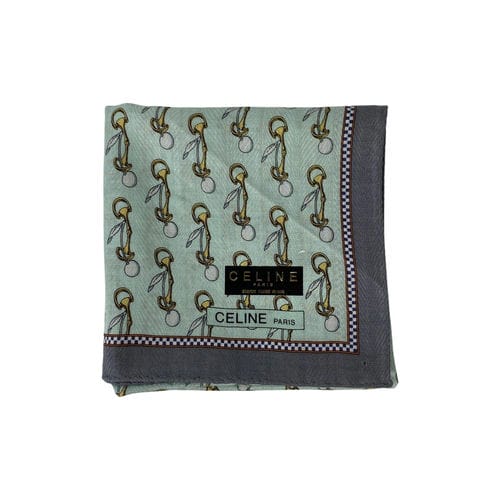 【環球屏東店】CELINE/絲巾//