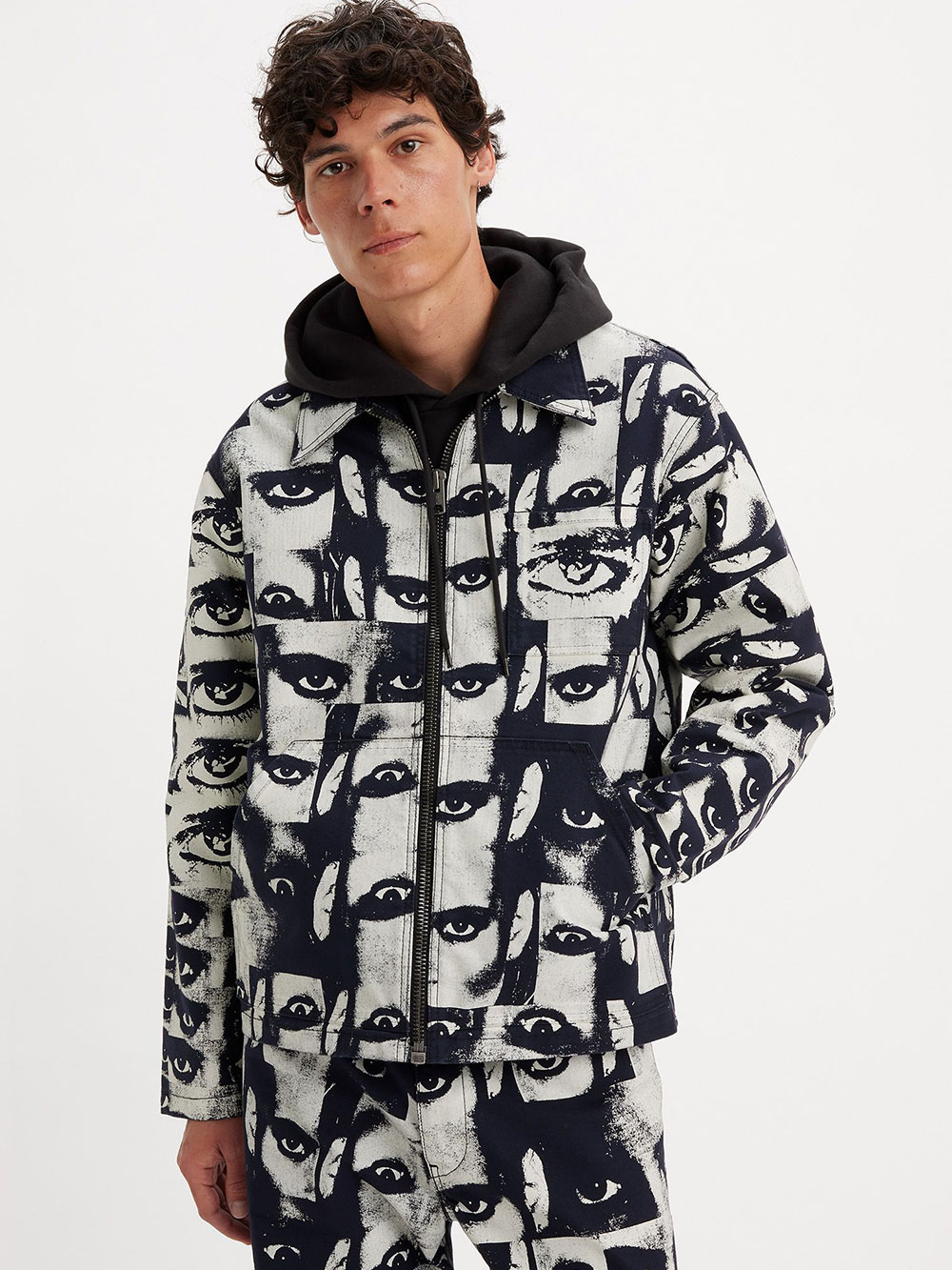 Levi’s® Skateboarding™滑板系列 男款 滿版塗鴉夾克 / 外套 熱賣單品