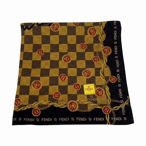 【高雄大立店】FENDI/絲巾///2341870216381