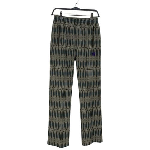 【台中新時代店】Needles/直筒褲/XS/HM237