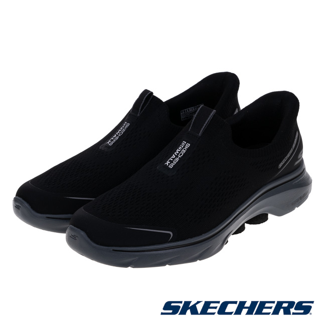 SKECHERS 男健走系列 瞬穿舒適科技 GO WALK 7 (216553BKCC)_0