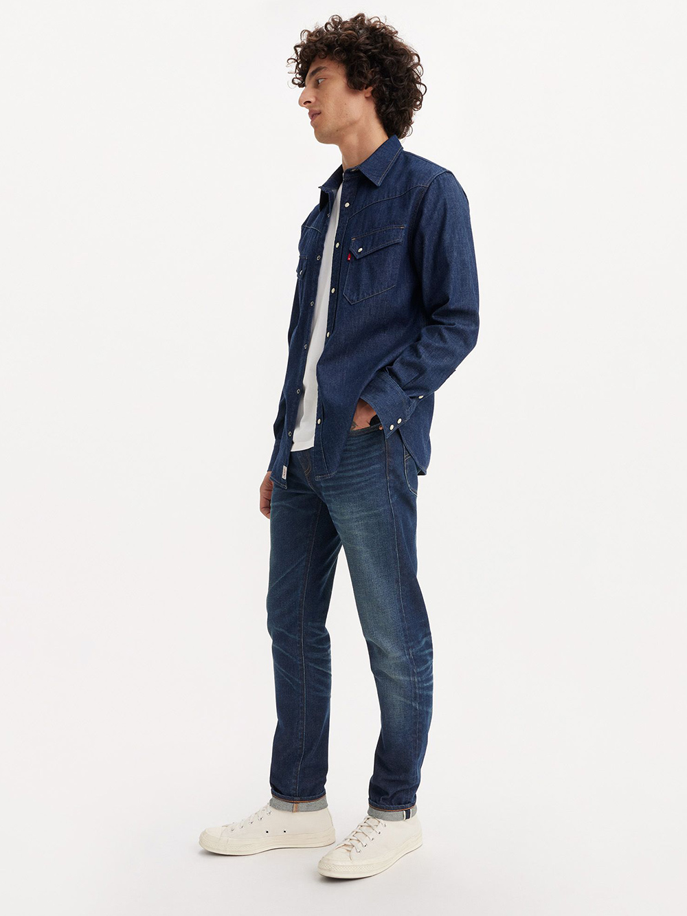 Levi’s® MOJ日本製布料512™ 男款低腰合身錐形丹寧牛仔褲 熱賣單品