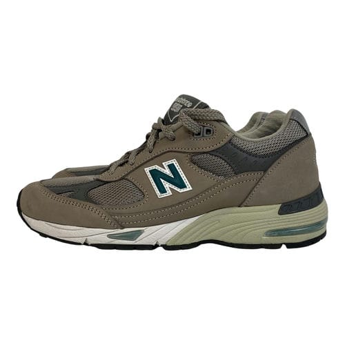 【台中中友百貨店】NEW BALANCE/低筒運動休閒鞋/US8/W991ANI