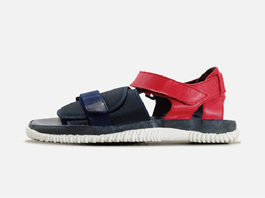 【SPINGLE】夏日必備 x 質感休閒涼鞋_SPM-711-Navy / Red-MEN