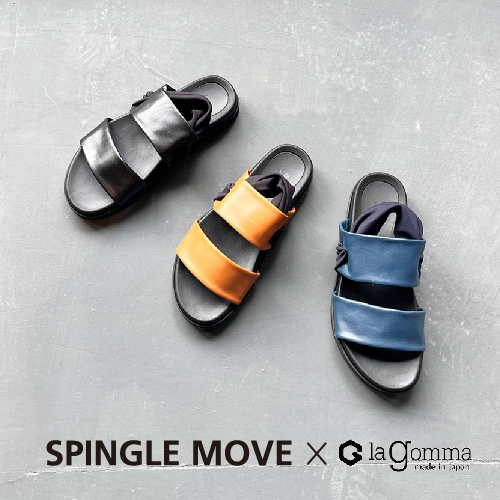 【SPINGLE】la gomma x 減壓雙帶涼鞋_SPM-1708-MEN