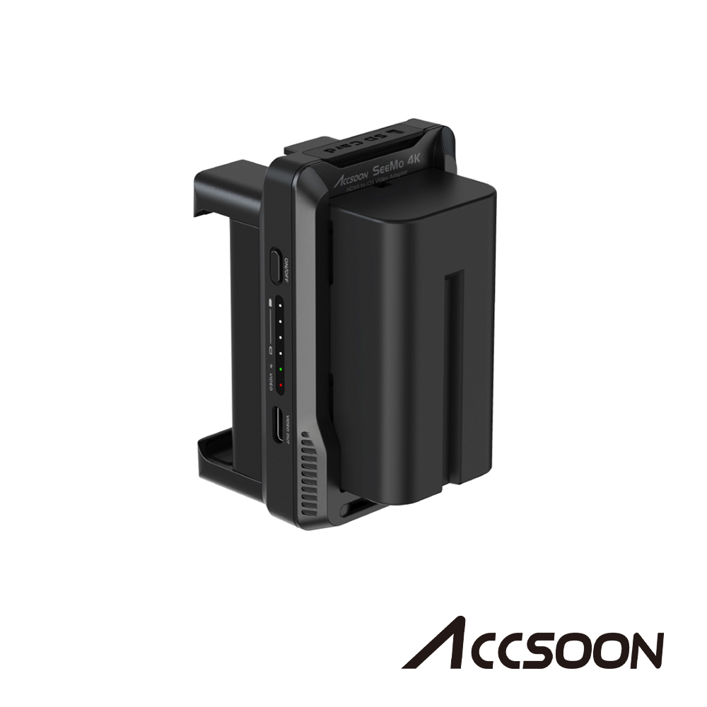 【Accsoon】SeeMo 4K 多功能手機架 iOS專用_8