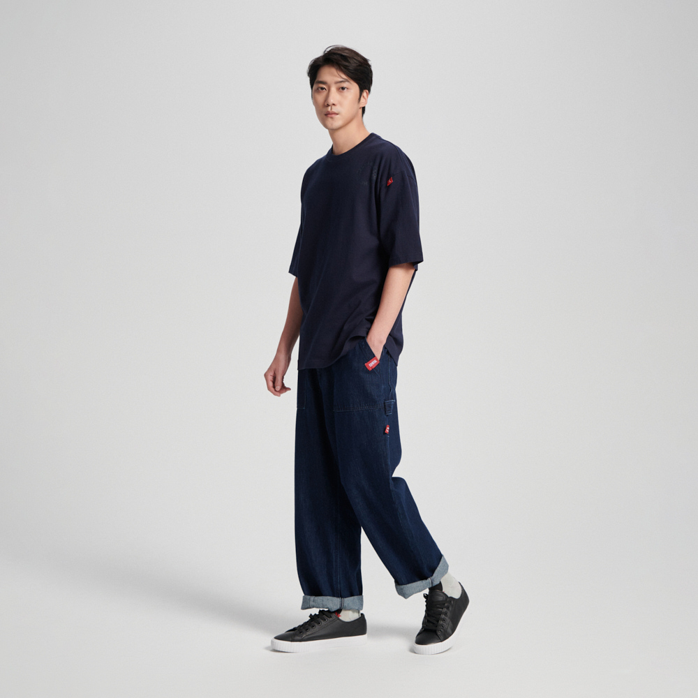 EDWIN｜男裝｜超重磅大寬版短袖T恤