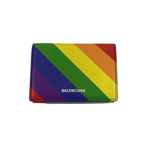 【高雄大遠百店】BALENCIAGA/對折錢包//