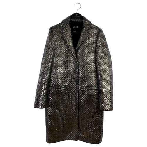 【新莊宏匯廣場店】MSGM/長版西裝外套/40/2141MDC25