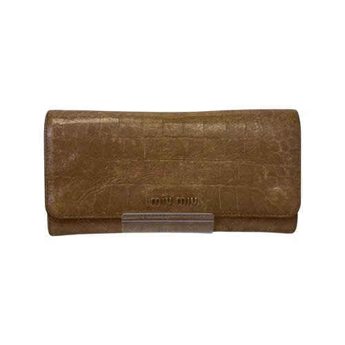 【誠品生活板橋店】MIU MIU/長夾錢包//218