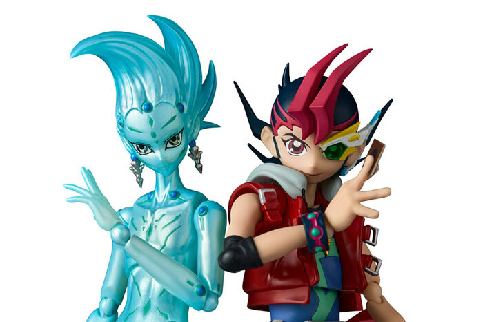 KAIYODO 海洋堂 REVOLTECH 遊戲王ZEXAL 九十九遊馬&阿斯特拉爾 可動完成品_6