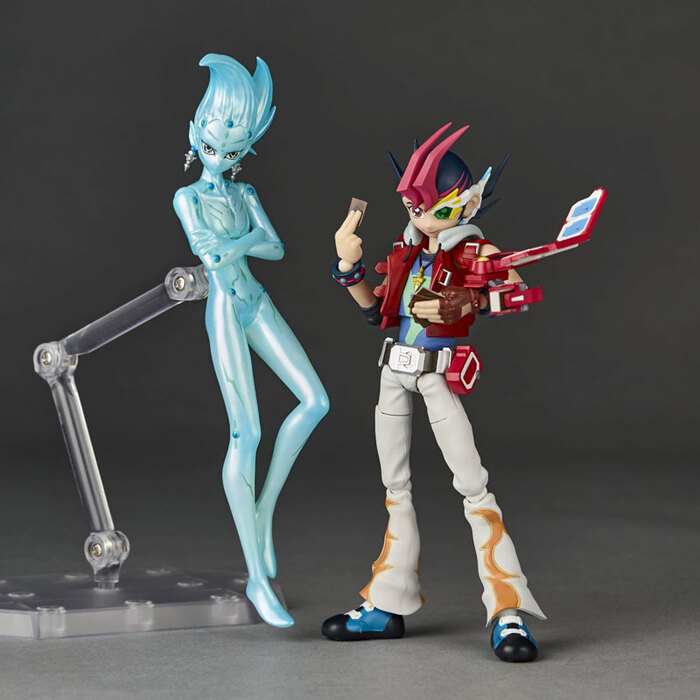 KAIYODO 海洋堂 REVOLTECH 遊戲王ZEXAL 九十九遊馬&阿斯特拉爾 可動完成品_8