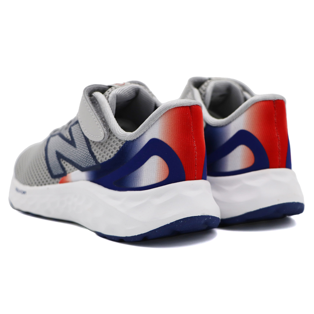 New Balance NB 魔鬼氈 運動鞋 中童 灰藍 S0761 (PAARIBF4)_3