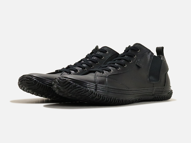 【SPINGLE】中筒手工休閒鞋_SPM-442-Black/Black-WOMEN
