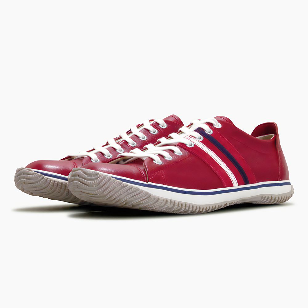 【SPINGLE】學院風·經典手工休閒鞋_SPM-198-Red-WOMEN