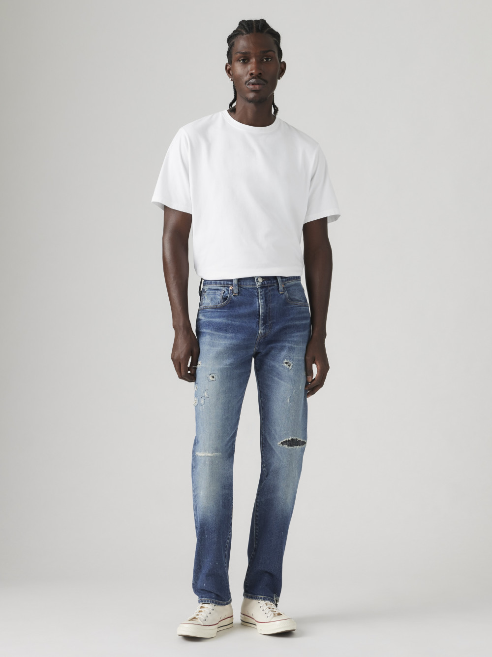 Levi’s® MADE IN JAPAN MIJ日本製 502™ 男款中腰舒適錐形丹寧牛仔褲 人氣新品