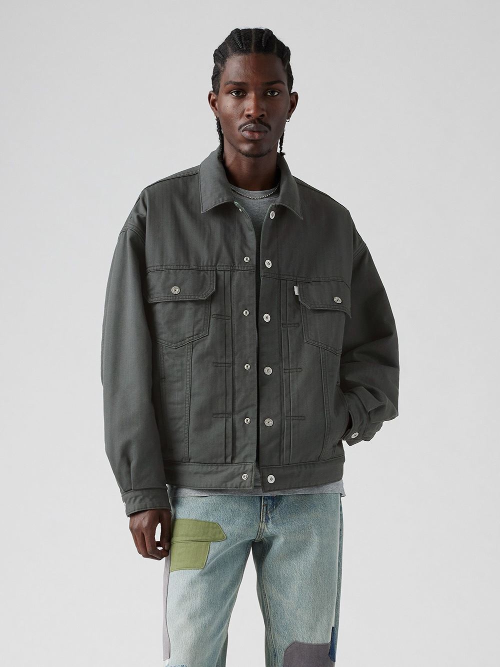 Levi’s® SILVERTAB™銀標系列 男款丹寧牛仔外套 / 雙面可穿 熱賣單品