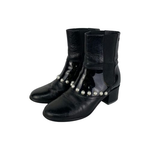 【宜蘭家樂福店】CHANEL/淺口皮鞋/361/2/