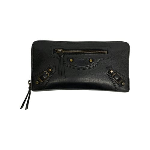 【環球屏東店】BALENCIAGA/長夾錢包//