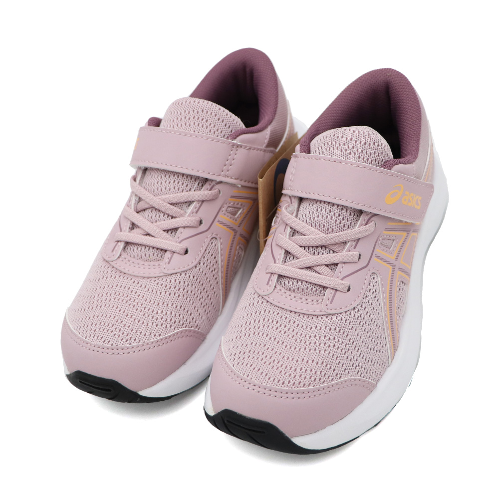 ASICS 亞瑟士 CONTEND 9 PS 魔鬼氈 慢跑鞋 中童鞋 紫 S0629 (1014A338-700)_1
