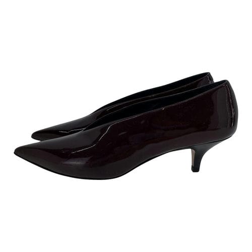【環球桃園A8店】CELINE/淺口皮鞋/36/