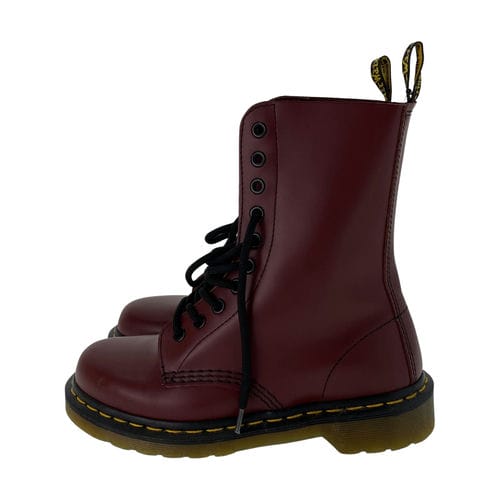 【環球桃園A8店】Dr.Martens/綁帶靴/23cm/